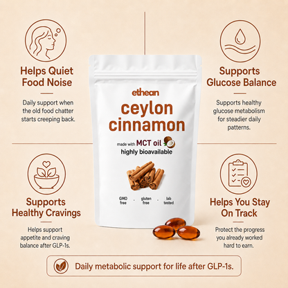 Ceylon Cinnamon - Daily Support for life after GLP-1s