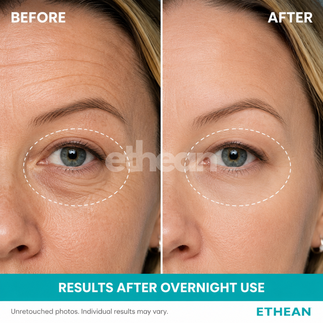 Peptide-Infused Face & Eye Tape - Smooth Lines While You Sleep
