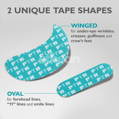Peptide-Infused Face & Eye Tape - Smooth Lines While You Sleep