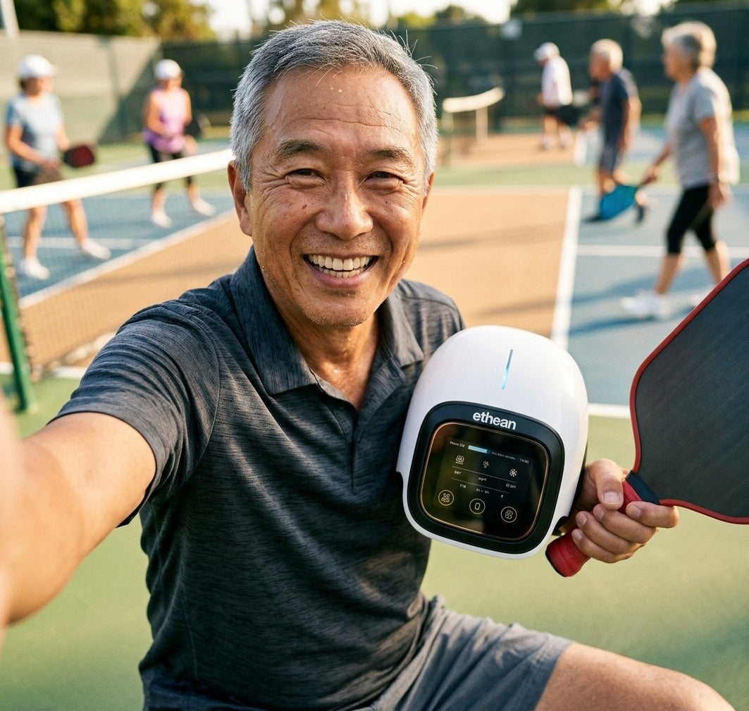 KneeEase™ - Premium Red Light Therapy Knee Massager