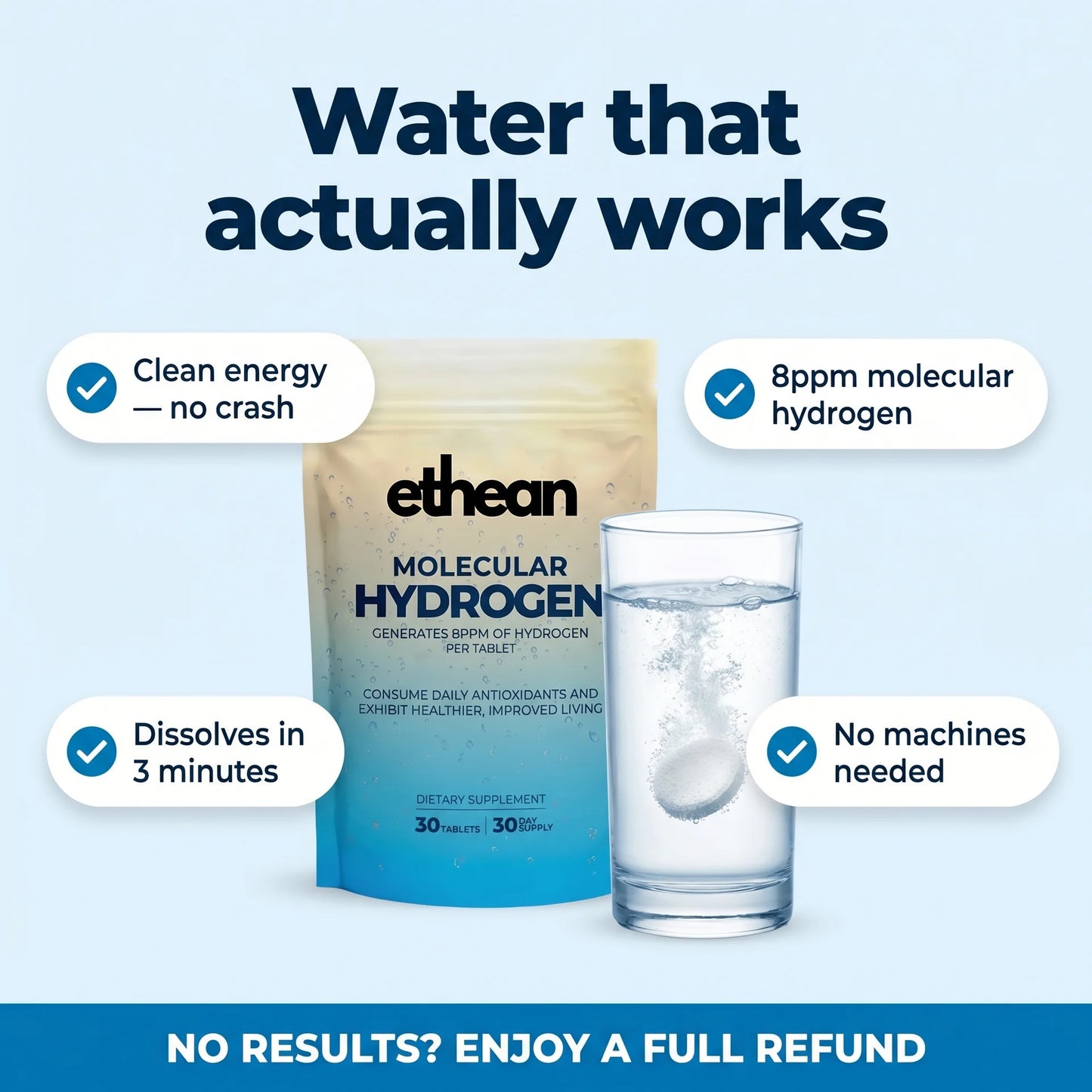 HydroHeal™ - Hydrogen Water Tablets