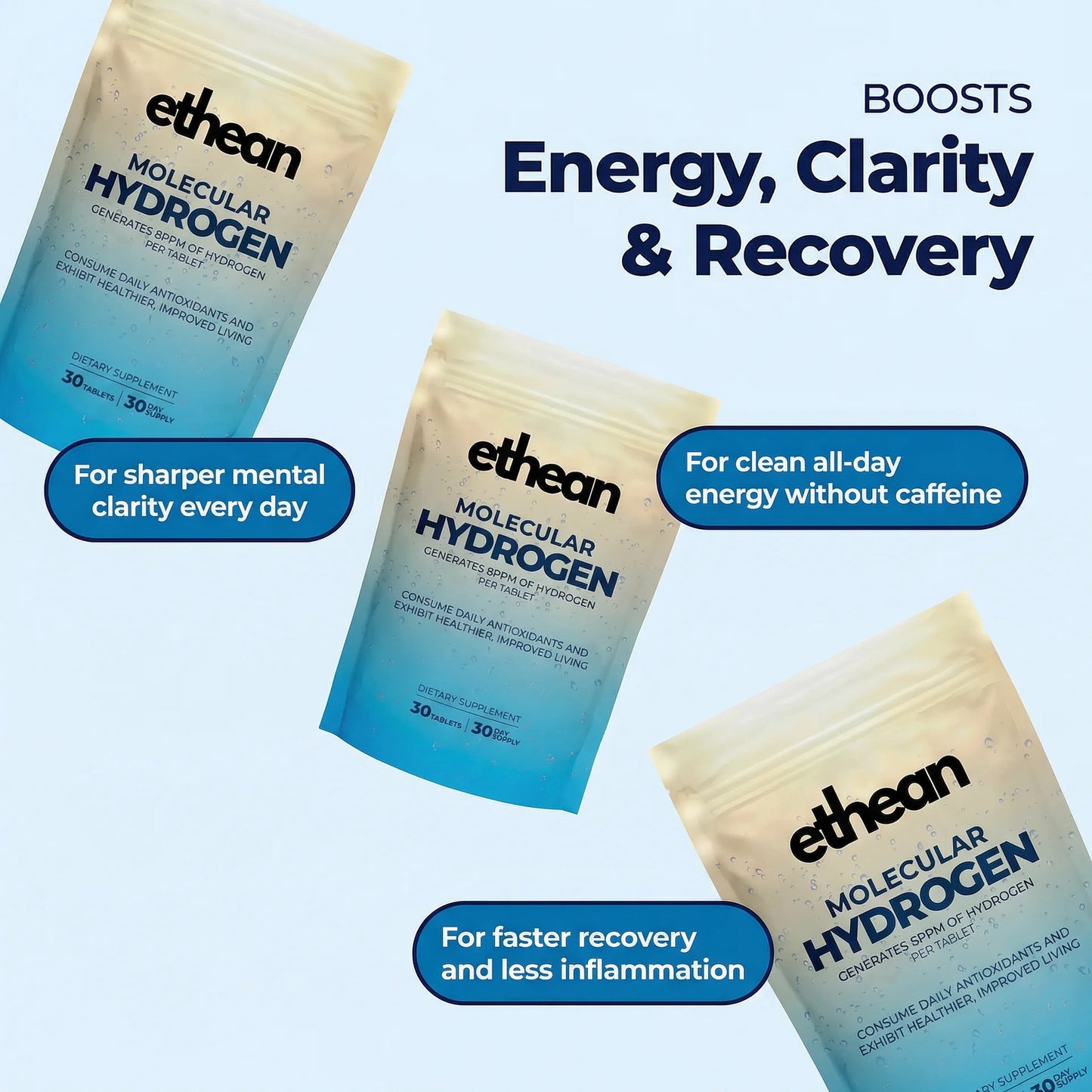 HydroHeal™ - Hydrogen Water Tablets